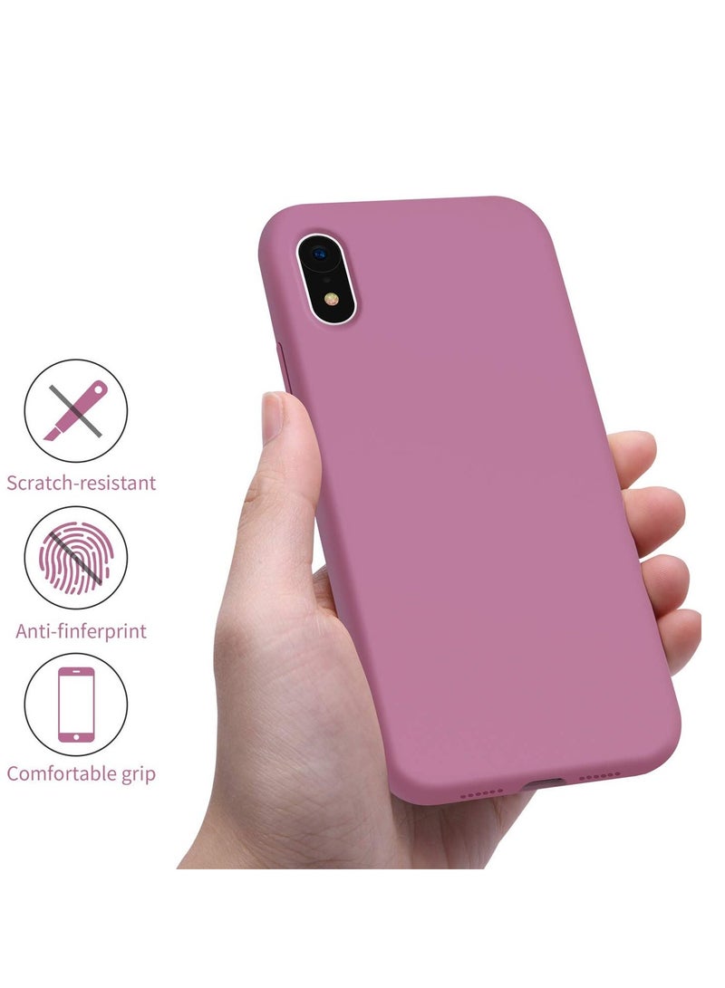iPhone XR Case, Full Covered Shockproof Phone Case Flexible Liquid Silicone Gel Rubber Cover, Slim Fit Protective Phone Case 6.1 inch with Soft... - Image 3