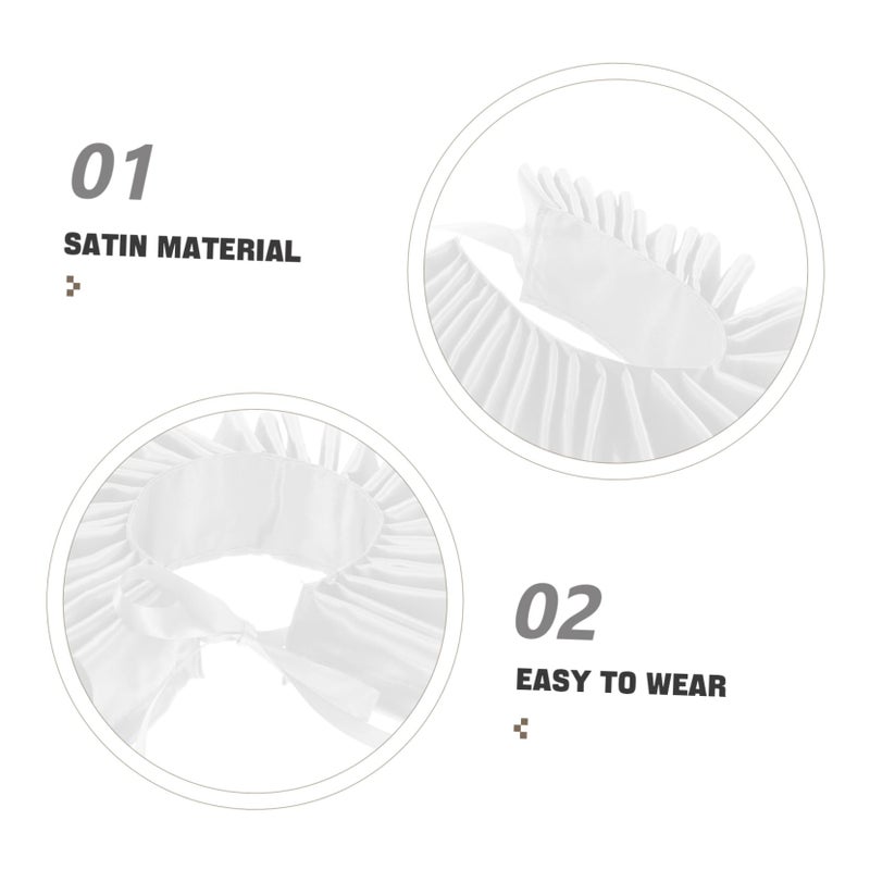 Detachable Satin Collar for Women Renaissance Costume Photography Prop Accessory - Image 4