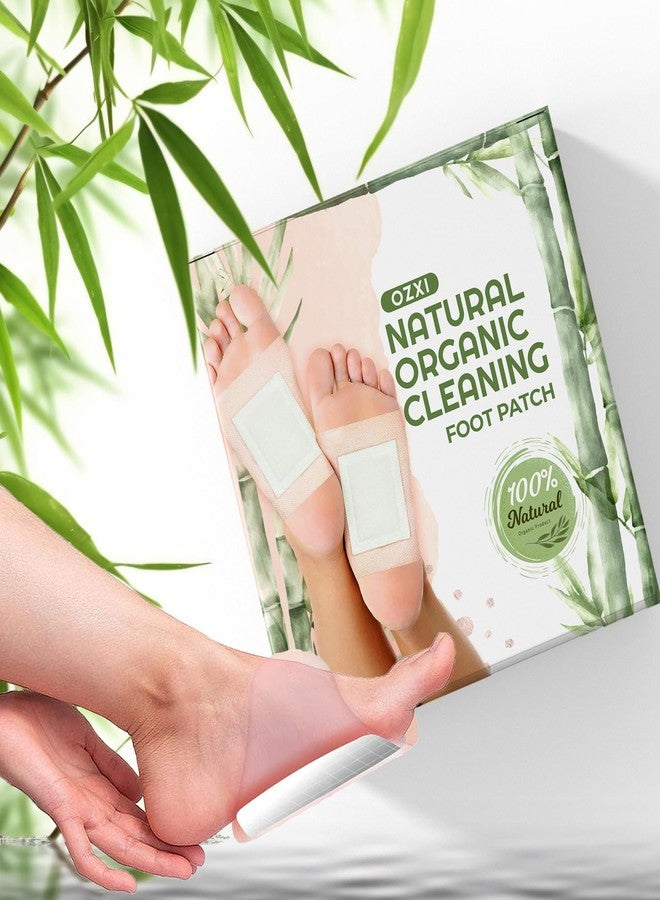 OZXI Foot patches Cleansing Remover Natural organic Foot Patch Stress Relief Sleep Patch Pain Relief pad For Men & Women (PACK OF 10) - Image 1