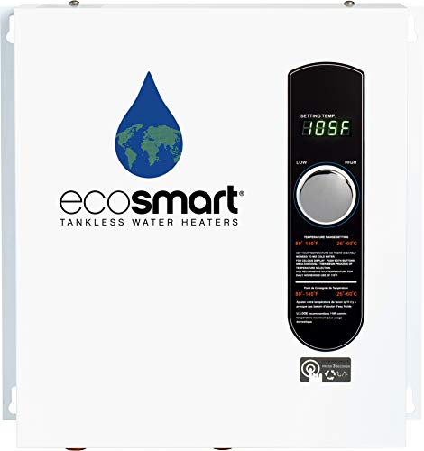 Ecosmart ECO 24 24 KW at 240-Volt Electric Tankless Water Heater with Patented Self Modulating Technology, 17 x 17 x 3.5 - Image 5