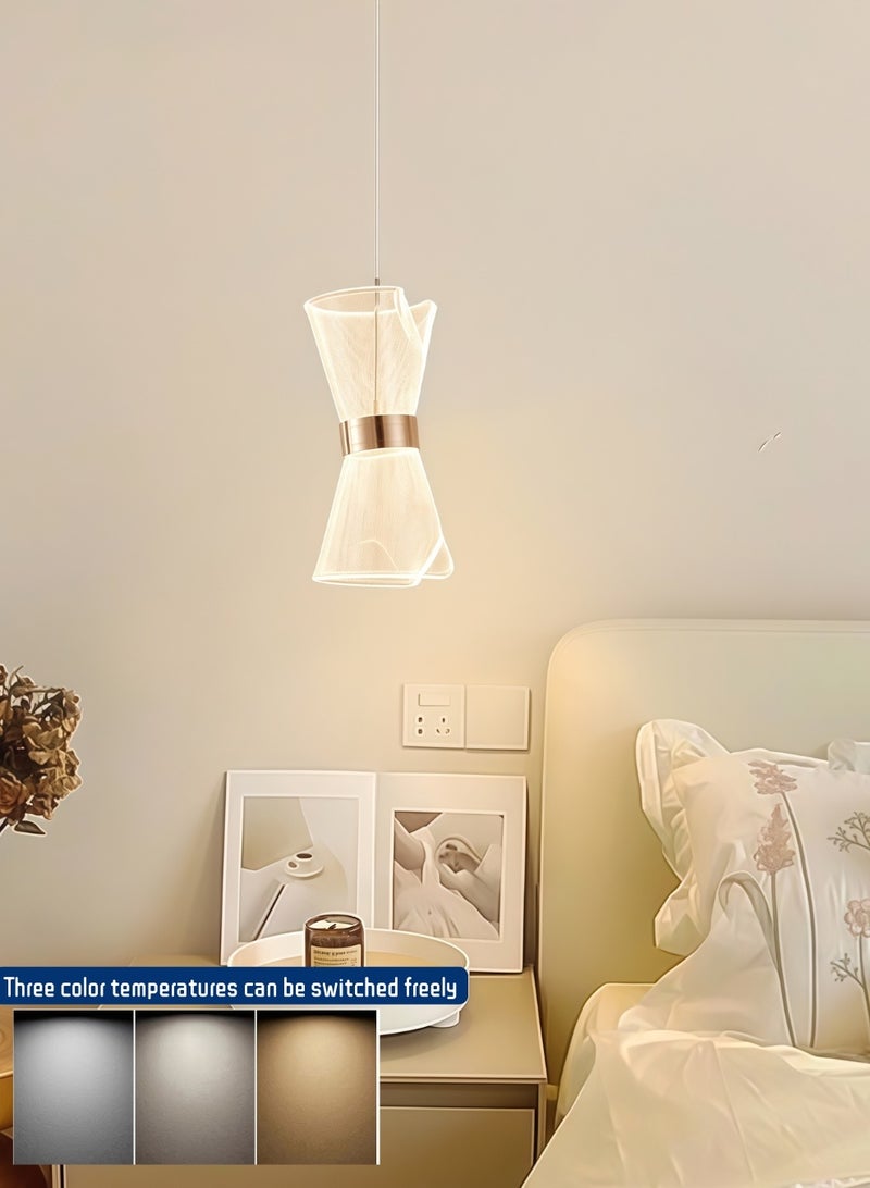 Auraluxi gold 12W ceiling lighting Three color temperatures adjustable Modern ceiling chandeliers Suitable for living room, bedroom, dining room and study - Image 2