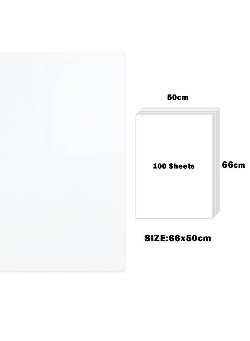 10 Colors Gift Wrapping Tissue Paper,100 Sheets Tissue Paper for Crafts Gift Wrap Holiday Birthday 66 x 50cm - Image 3