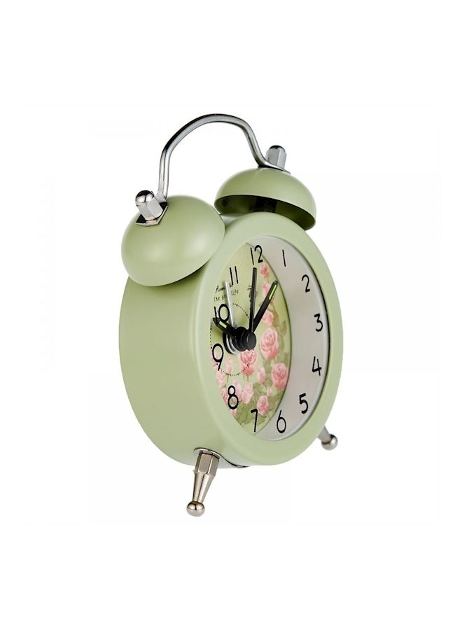 NIBEMINENT Round Belt Battery Mini Alarm Clock Multicolour - Image 2