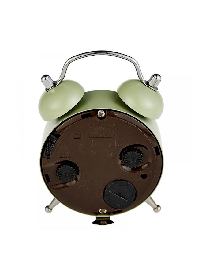 NIBEMINENT Round Belt Battery Mini Alarm Clock Multicolour - Image 3