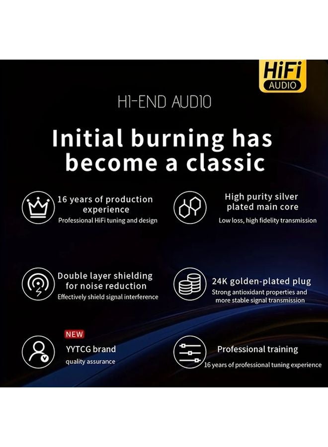 YYTCG High Purity OFC 3 5mm to 2 5mm Stereo Audio Cable Splitter Adapter 1m 39 37inch - Image 5