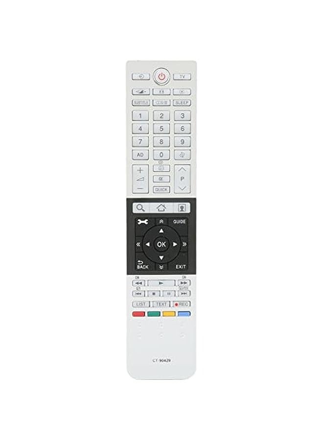 erorex Remote Control Universal Replacement Remote Compatible with Toshiba CT 90430 CT 90429 CT 90427 CT 90428 CT 90444 4K and Other UHD TVs