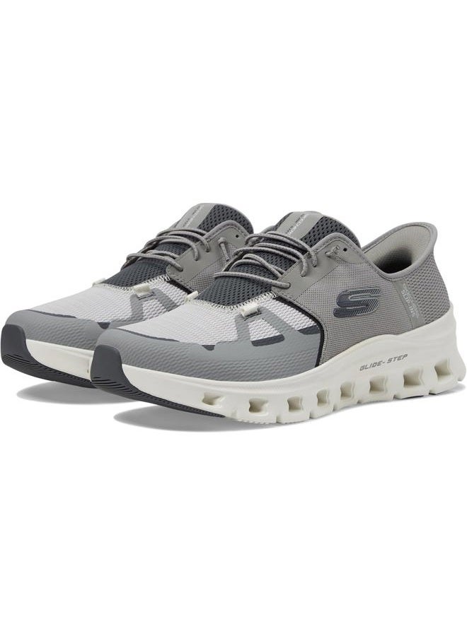 Men's Resistant Glide-Step Pro Slip-ins Work Sneakers, Gray/Charcoal, 47.5 EU