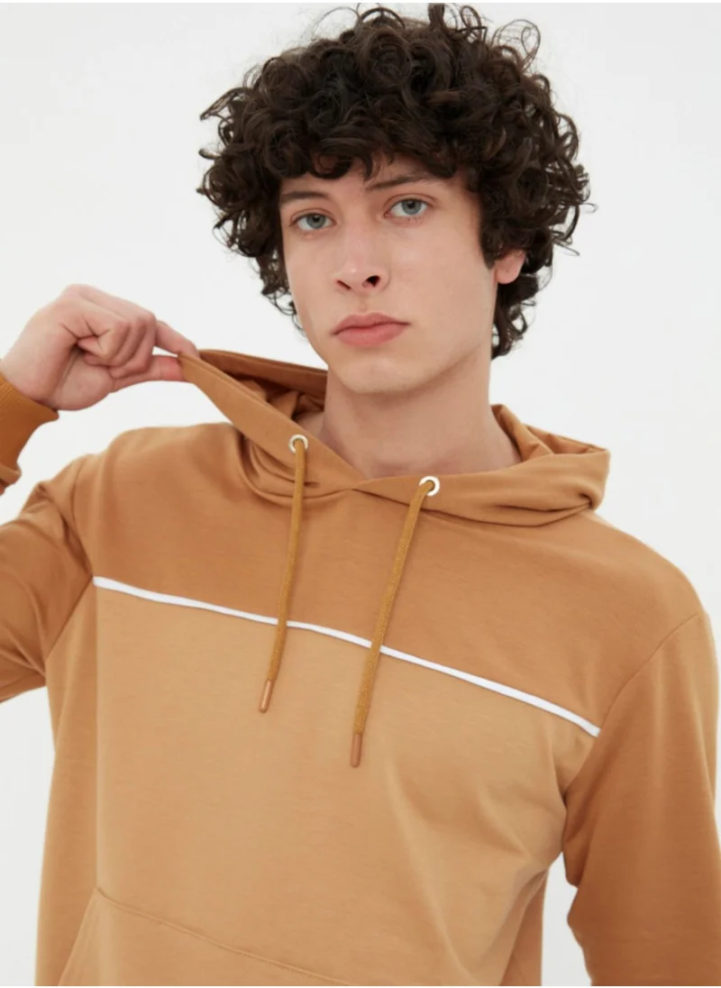 trendyol Color Block Hoodie