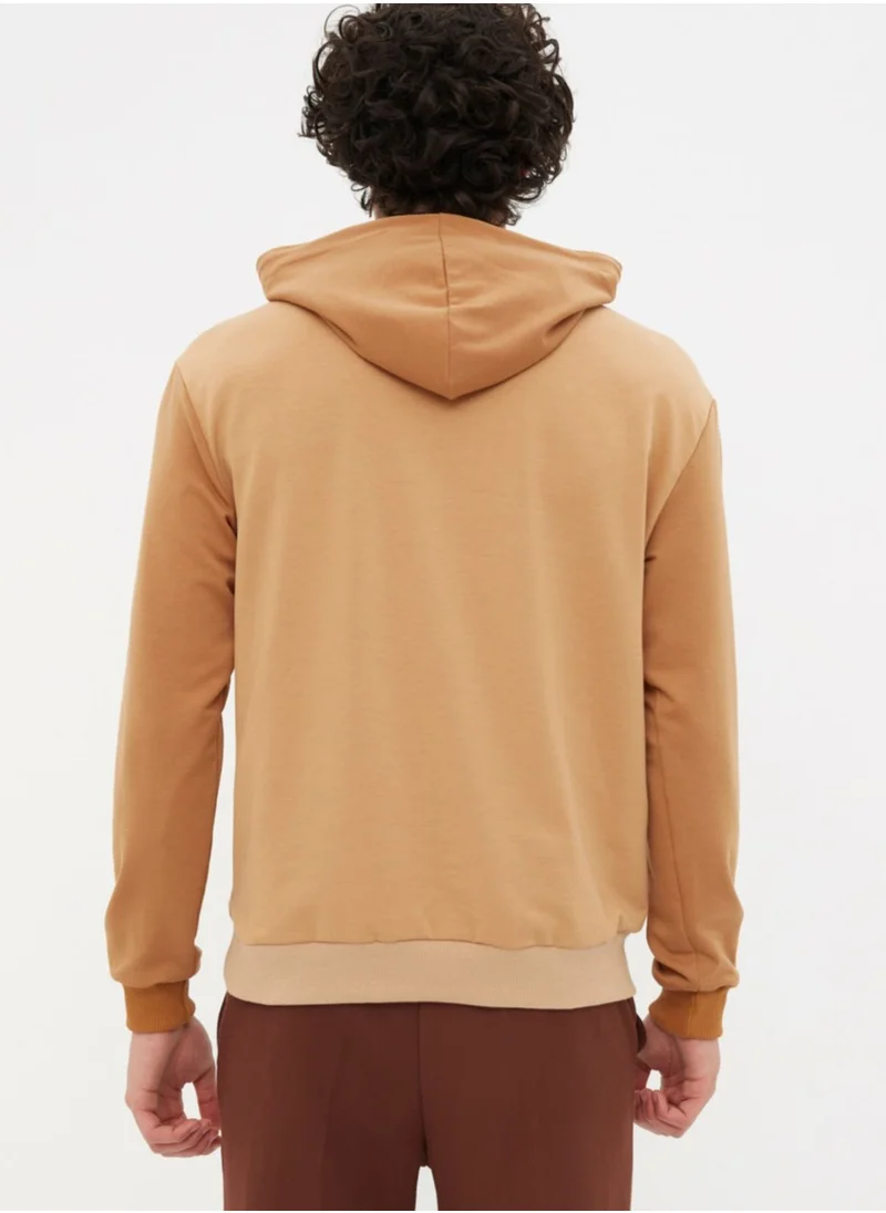 trendyol Color Block Hoodie