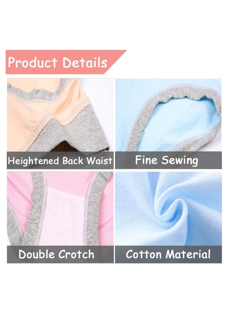 SYOSI - 6 Pack Women Under The Bump Maternity Knickers Bikini Cotton Pregnancy Underwear Postpartum Underwear V Shape Low Wasit Pants Breathable Strench Underpants XL - Image 1