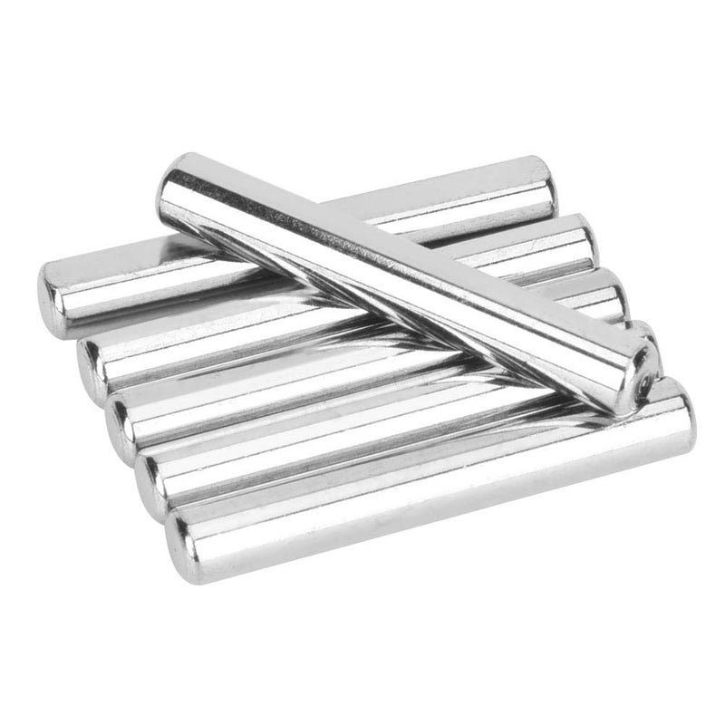 Stainless Steel Shaft Toy Car Gear Axle D Shaft Industrial Robot Parts 6pcs 40mm x 6mm High Strength Precision Ground for Robotics and DIY Projects - Image 2