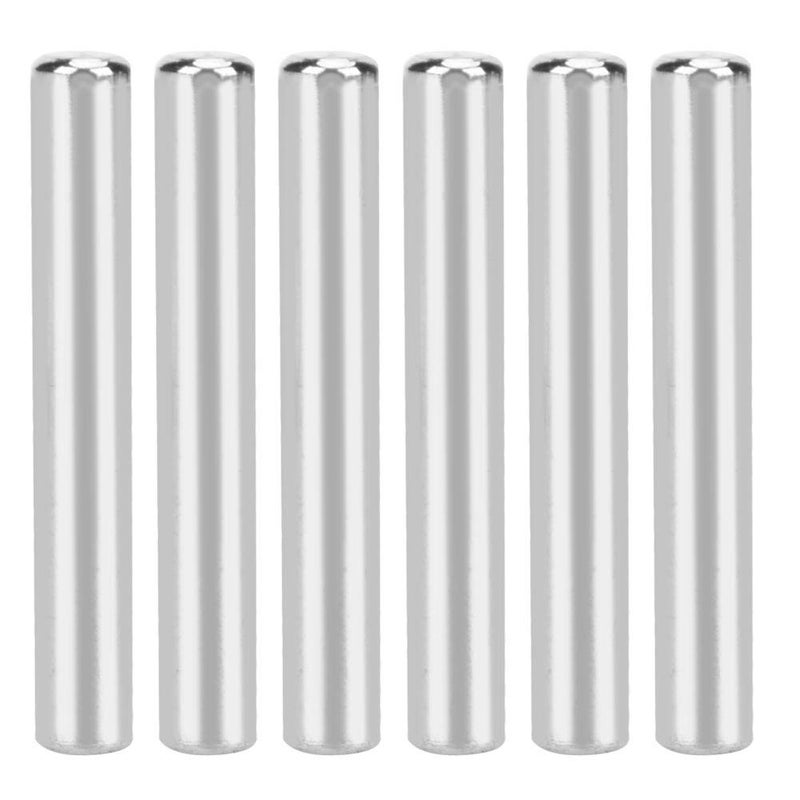 Stainless Steel Shaft Toy Car Gear Axle D Shaft Industrial Robot Parts 6pcs 40mm x 6mm High Strength Precision Ground for Robotics and DIY Projects - Image 1