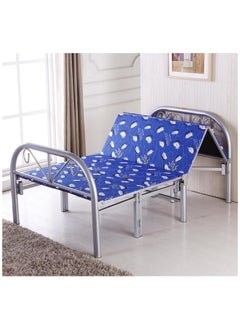 SMART HOME Foldable and adjustable single bed, heavy duty, with a metal steel bed frame and settings without tools, size 90 * 190cm  - Image 3