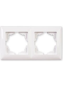 Günsan Elektrik Visage White Double Frame 