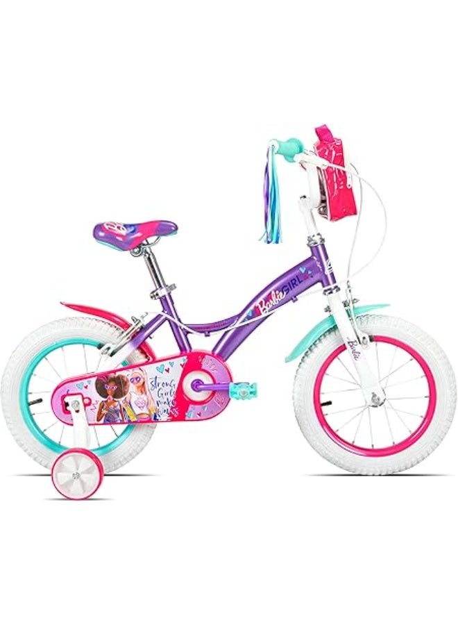 Spartan Spartan 16″ Barbie Girl Bicycle – Cute, Adjustable Kids’ Bike with Training Wheels  - Image 5