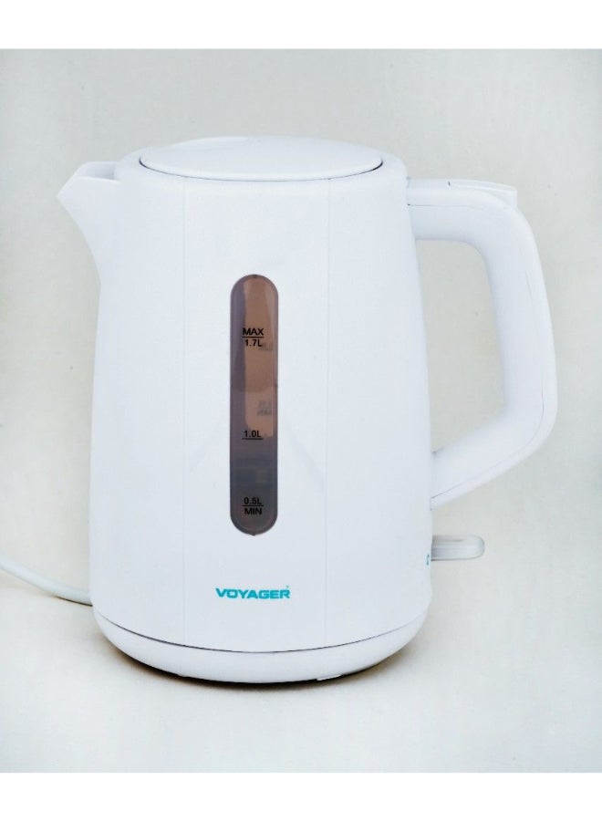 Voyager 1.7L Electric Kettle - White