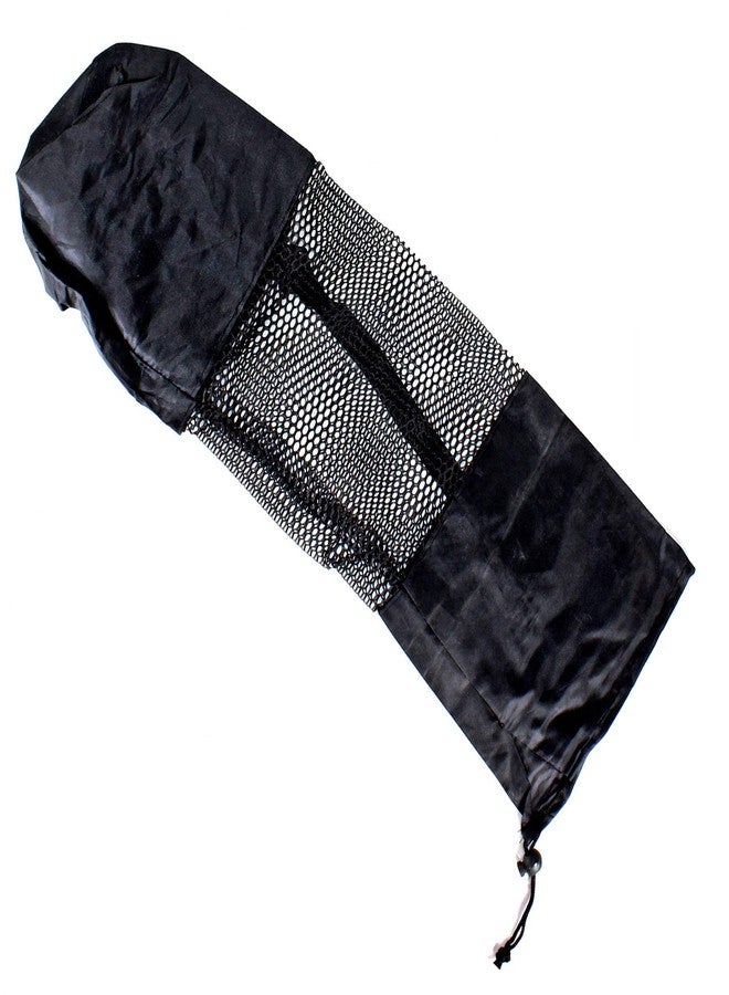 PE Yoga Gym Bag mat Carry Exercise mat Carrying Cover with Shoulder Strap - Black - Image 3