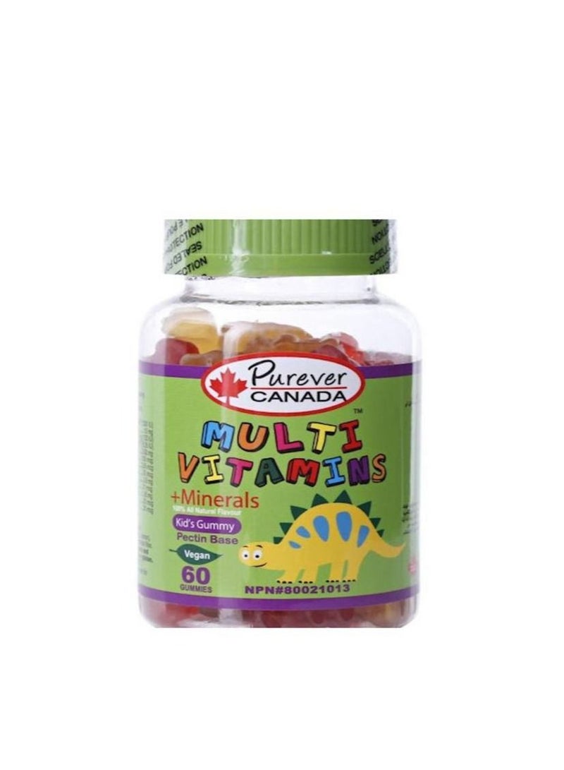 Purever Multivitamins Plus Mineral - 60 Gummies - Image 1