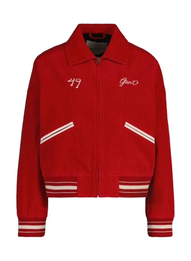 غانت Corduroy Varsity Jacket