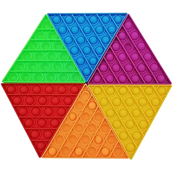 N.C Sensory Fidget Toys Puzzle Stitching DIY Toys Autism Needs Stress Reliever Anxiety Relief Toys Pack Adults Children Squishy Sensory Antistress Relief Figet Toys - Image 1
