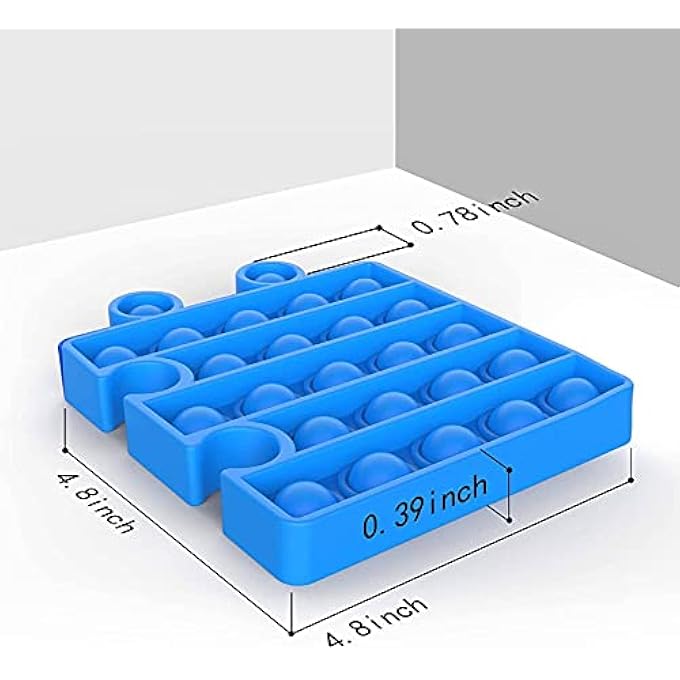 N.C Sensory Fidget Toys Puzzle Stitching DIY Toys Autism Needs Stress Reliever Anxiety Relief Toys Pack Adults Children Squishy Sensory Antistress Relief Figet Toys - Image 5