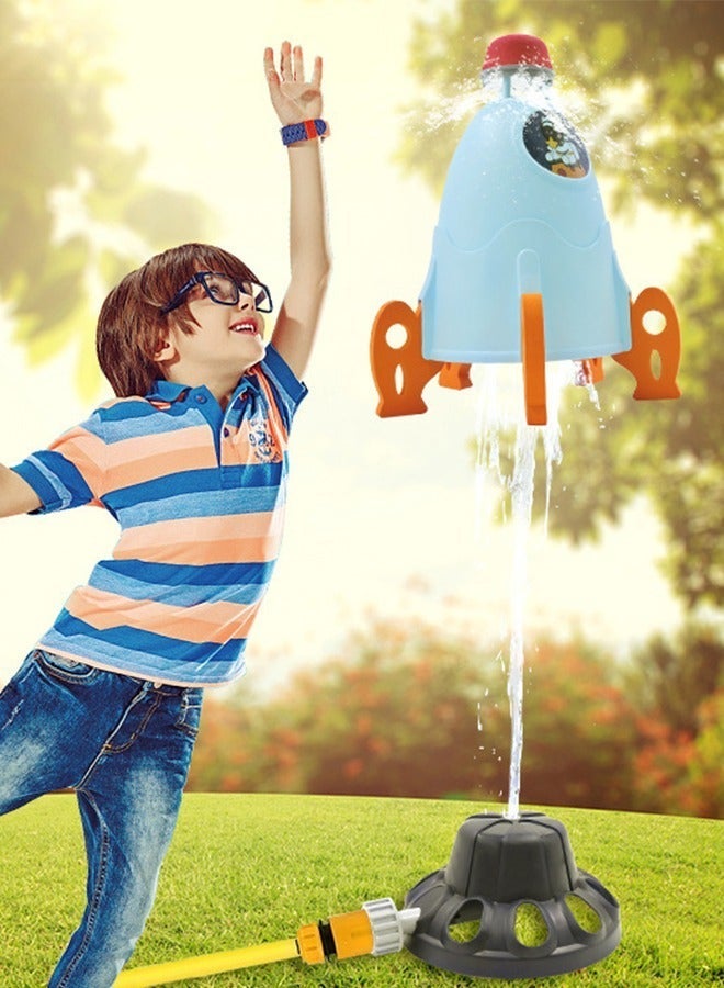 GROIC Water Rocket Sprinkler Toy, Launcher, Launcher Kit, Outdoor Toys, STEM Educational Toy Learning and Childhood Development Toys - Image 3