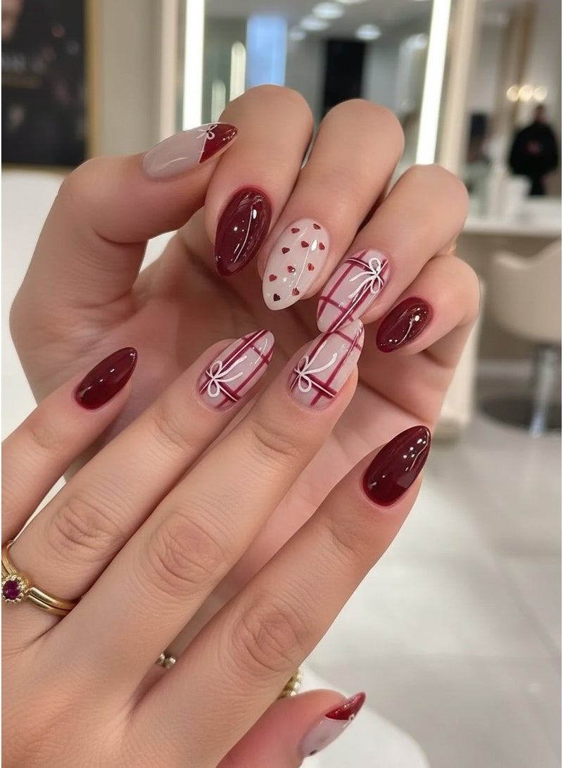 سنسيب نوع الأظافر: أظافر فرنسية ملصقة - حزمة جل ناعم، أظافر فرنسية مزيفة قصيرة، أظافر صالونية الجودة، أظافر ملصقة بسلاسة، أظافر ملصقة بالغراء للنساء، فن الأظافر، تزيين الأظافر. - Image 3