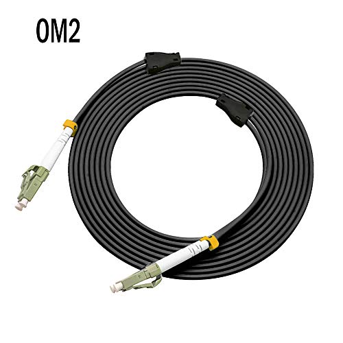 Jeirdus 150Meters LC to LC Outdoor Armored Duplex 50/125 OM2 Fiber Optic Cable Jumper Optical Patch Cord Multimode 150M 492ft LC-LC - Image 2