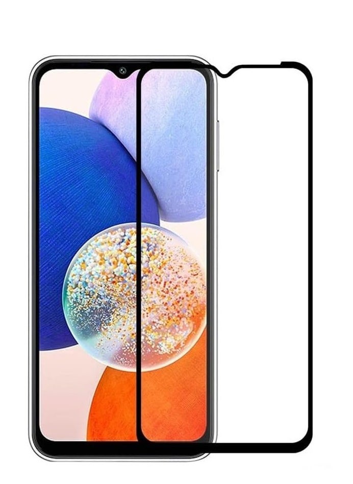 Generic M7molge Full Coverage Glass Screen Protector for Samsung Galaxy A15 - Black Frame  - Image 4