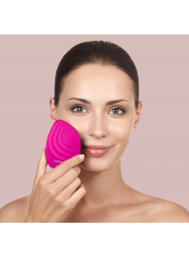 GESKE Sonic Facial Brush 5-In-1 Magenta - Image 3