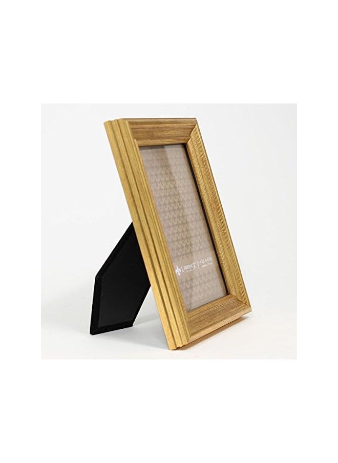 Lawrence Frames Frames Sutter Burnished Picture Frame, 4 by 6-Inch, Gold  - Image 2