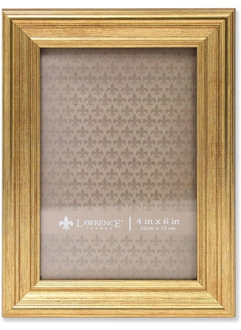 Frames Sutter Burnished Picture Frame, 4 by 6-Inch, Gold