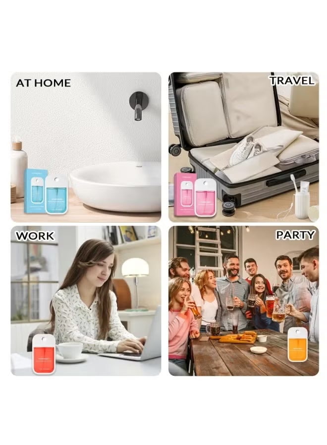 Power Mist Hydrating Hand Sanitizer Spray, Portable Travel-Size Hand Sanitizer Spray, 500-Sprays Each，Suitable for Both Adults and Children (Aloe vera) - Image 2
