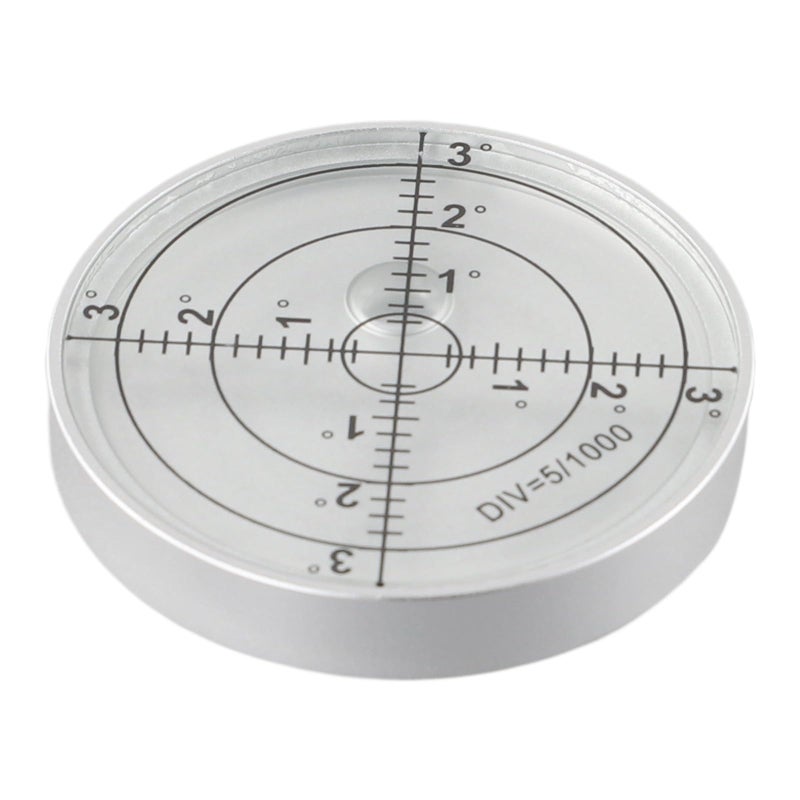 Metal Bubble Level Horizontal Vertical Round For Appliance Turntable Stereo - Image 5