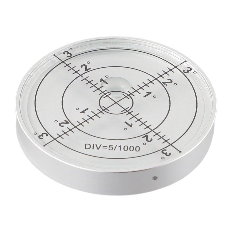 Metal Bubble Level Horizontal Vertical Round For Appliance Turntable Stereo - Image 2