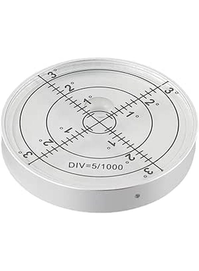 Metal Bubble Level Horizontal Vertical Round For Appliance Turntable Stereo - Image 1