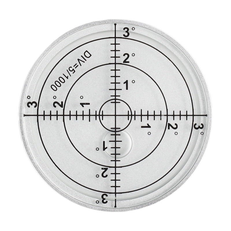 Metal Bubble Level Horizontal Vertical Round For Appliance Turntable Stereo - Image 4
