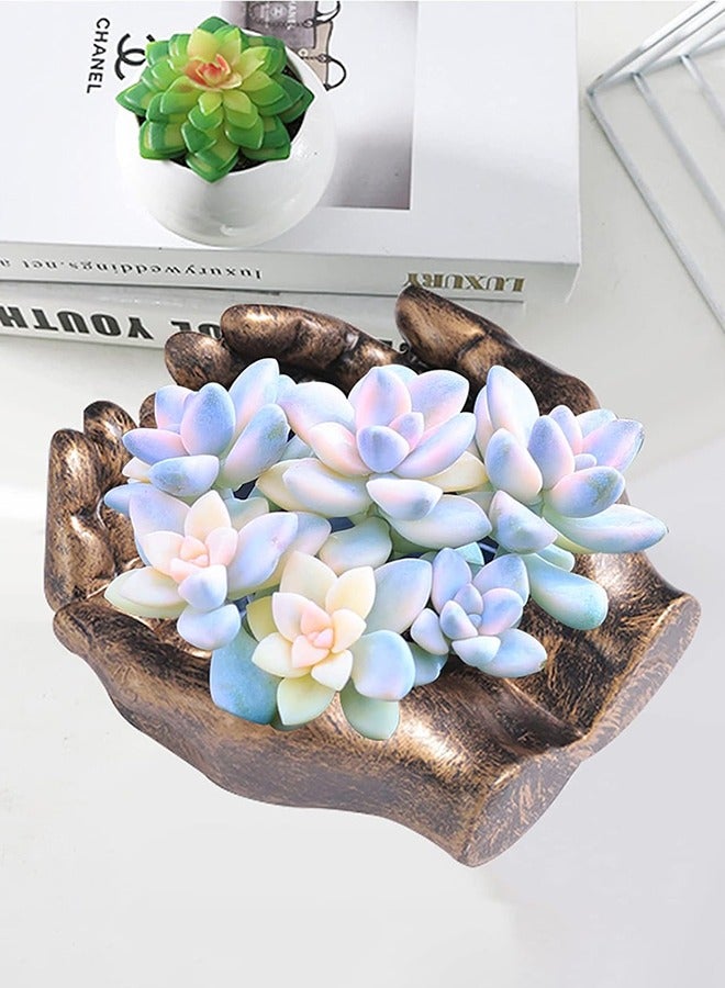 LENND Unique Resin Hand Sculpture Ornament  - Vintage-Inspired Irregular Shape, Anti-Fly Design, Trendy Personalized Ornament - Perfect Gift for Fathers Day, Valentines Day, and Any Occasion, Adds a Touch of Elegance to Desktop Decor  - Image 3