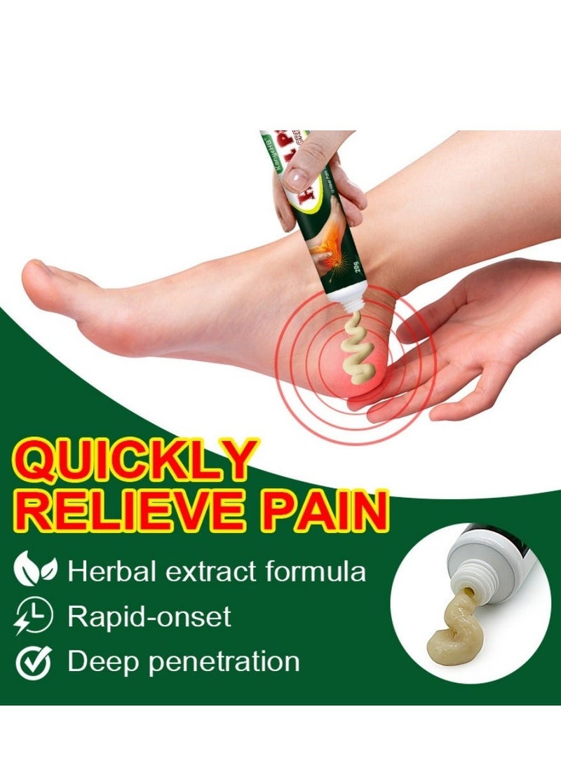 كاني إتش بي Heel Pain Relief Cream, Foot Pain Relief Cream for Relieve Heel and Sole Muscle Pain, 20g - Image 3