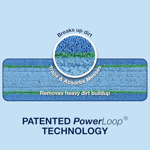 Bona Oxypowered Microfiber Deep Clean Pad | Suitable for Wood, Tile, Stone, Marble, Vinyl & Laminate | Washable & Reusable | Non-Stick, Scratch-Proof, High Absorbency | Wet & Dry Use - Image 4