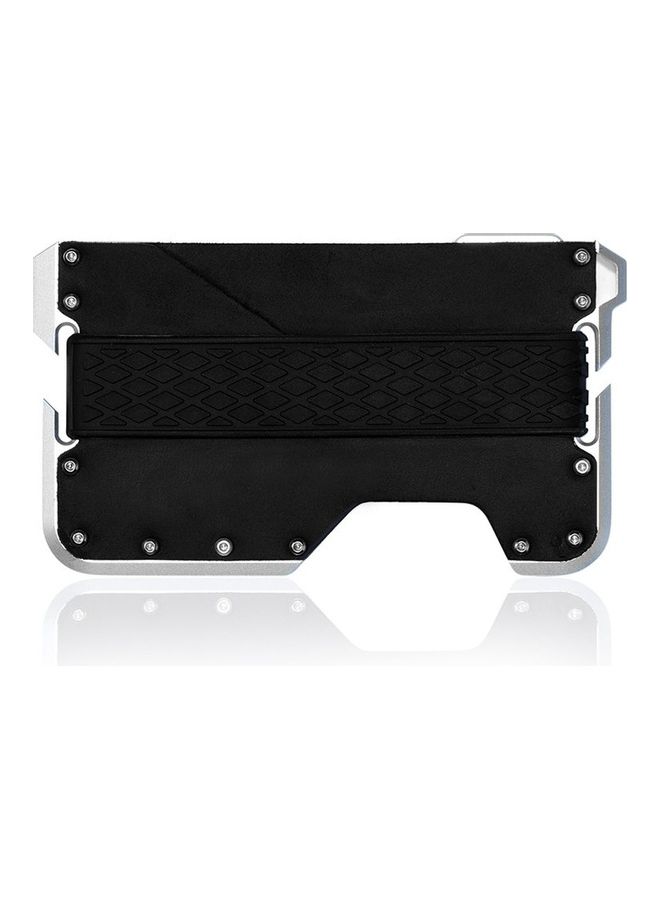 NIBEMINENT Leather Wallet Aluminum Alloy Card Bottle Opener Black - Image 5