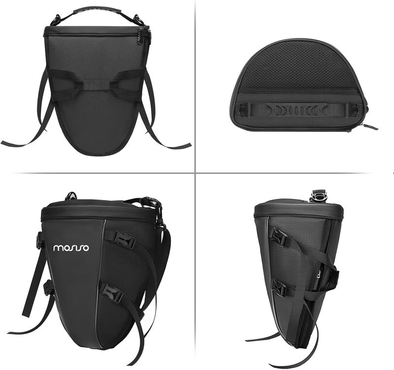 MOSISO Motorcycle Tail Bag - Waterproof Storage Saddle Bag - Image 4