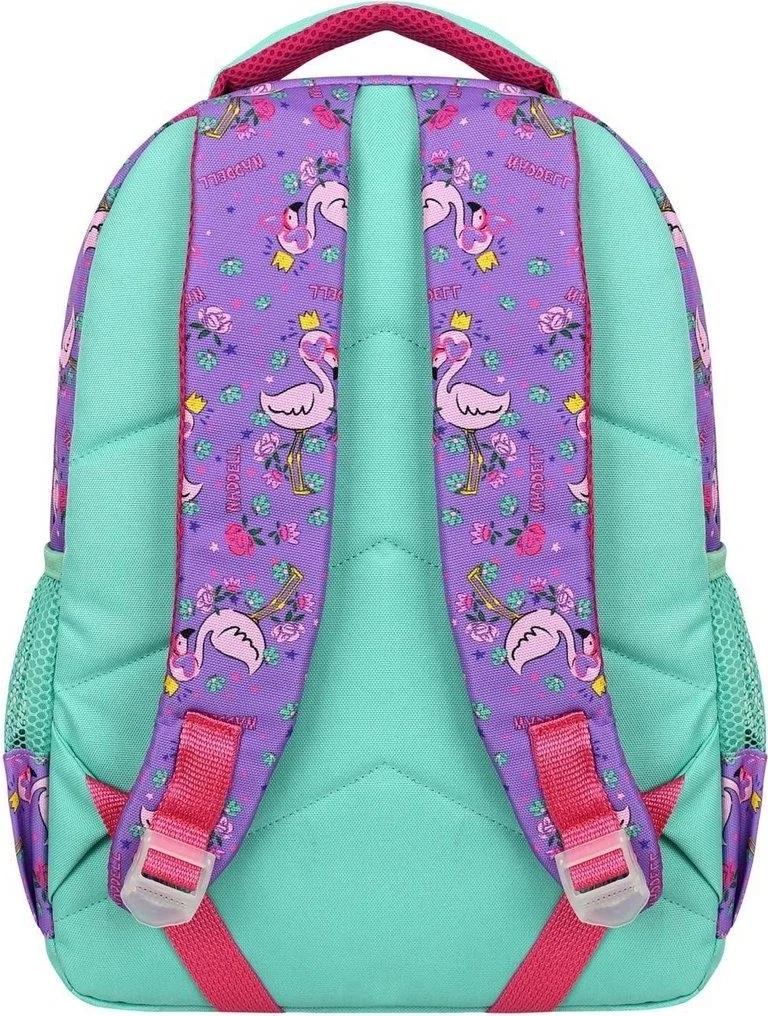 ماشو تريند Smile Flamingo School Bag + Nutrition + Water Bottle - Primary School Bag Girls School Bag