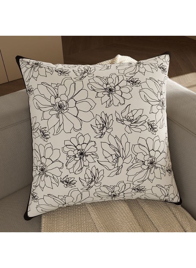 Nordic Vintage Series Pillow Case Sofa Decoration Pillow Cover 45 X 45cm