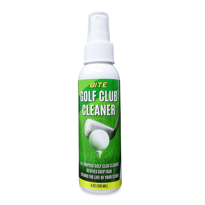 Lifestyle Basics Lifestyle Basics Bite Golf Club Grip Cleaner Spray Keeps Clubs Irons and Drivers Clean Use With Cloth Brush or Bottle Brush Refill Restore Grip Tack 