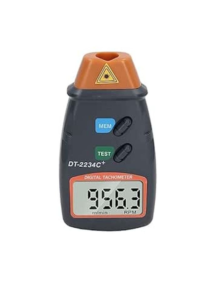 Digital Tachometer RPM Meter 2 5 99999Rpm 0 77In LCD Display For Motors Lathes Machines - Image 1