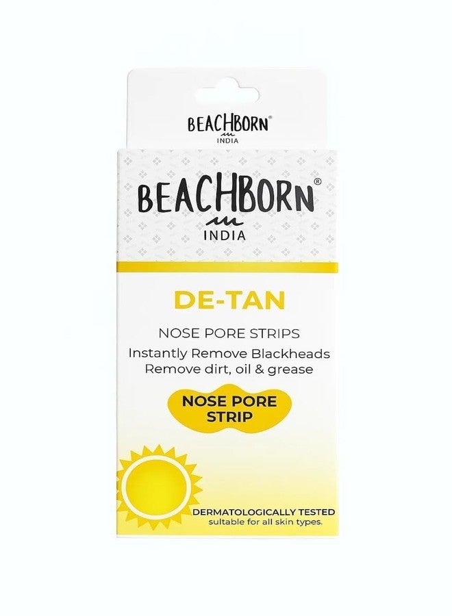 BEACHBORN INDIA Nose Pore Strips | De-Tan Instantly Remove Blackheads Remove Dirt, Oil & Grease For Instant And Painless Blackheads Removal - Image 1