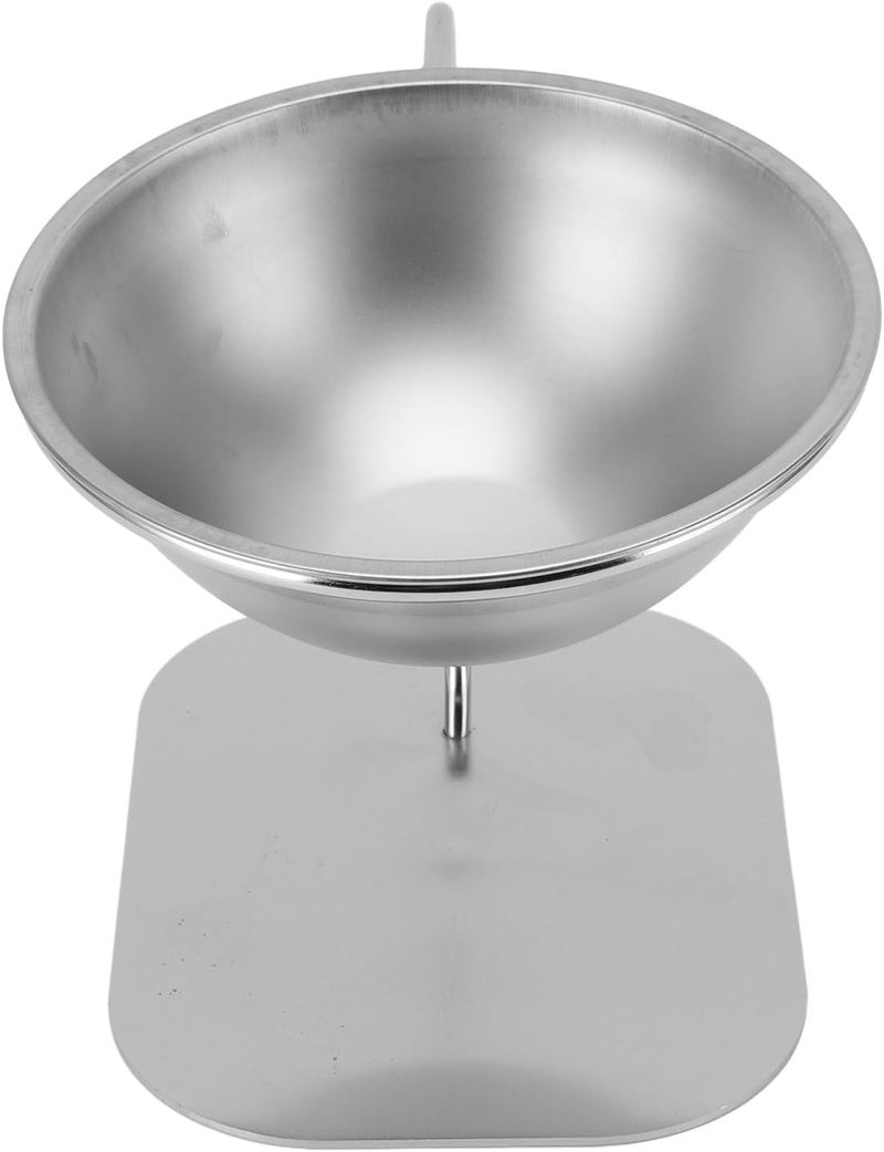 Elevated Cat Bowl, Stainless Steel Elevated Cat Food Bowls Raised Food Bowl with Anti Slip Metal Stand for Indoor Cats Dogs Small Puppies Fat Faced Breeds - Image 5