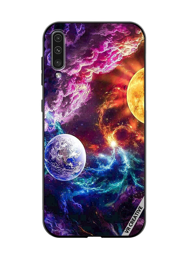 VR CREATIVE Protective Case Cover For Samsung Galaxy A70/A70s Beautiful Galaxy Design Multicolour - Image 1