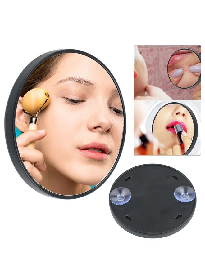 2PCS 15X Magnifying Makeup Mirror, Portable Travel Cosmetic Pocket Mirror for Facial Cleaning, Compact Beauty Mirror for Makeup and Skincare - Image 3